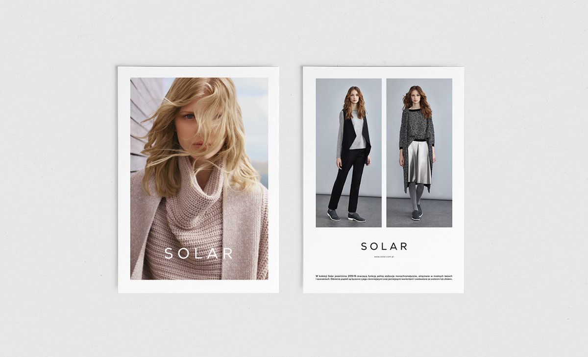 Solar波蘭服裝品牌形象設計