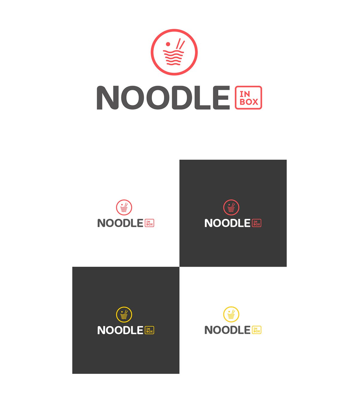 NOODLE餐飲品牌設(shè)計  標志展示