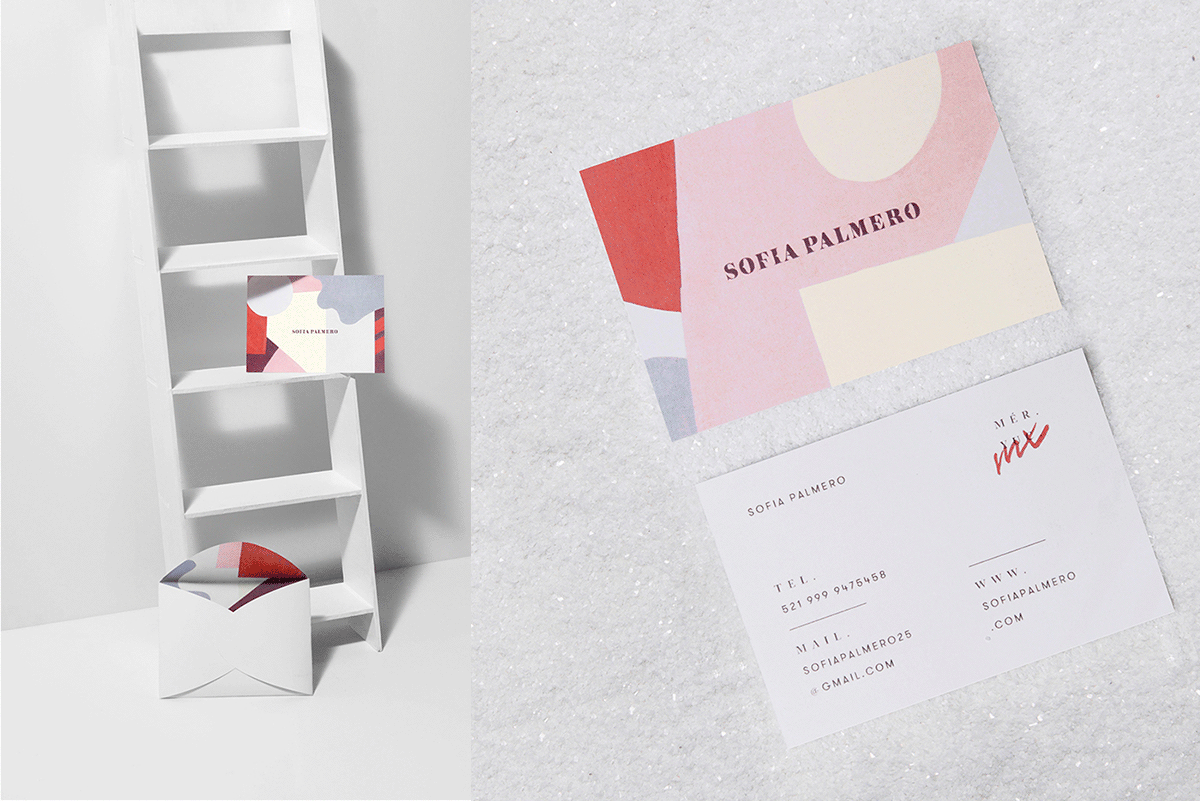 Sofia Palmero泳衣品牌形象設(shè)計(jì)  名片設(shè)計(jì)