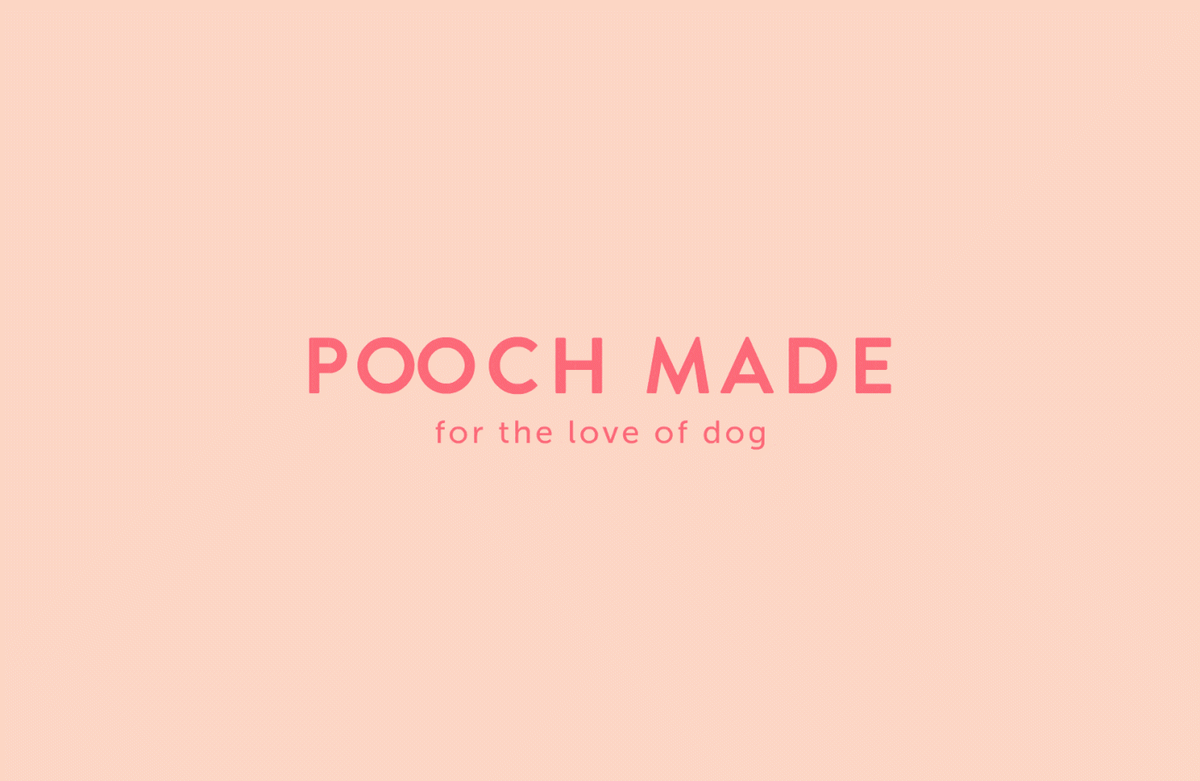 深圳品牌設計  深圳品牌策劃  Pooch Made零售商品牌形象展示  標志設計