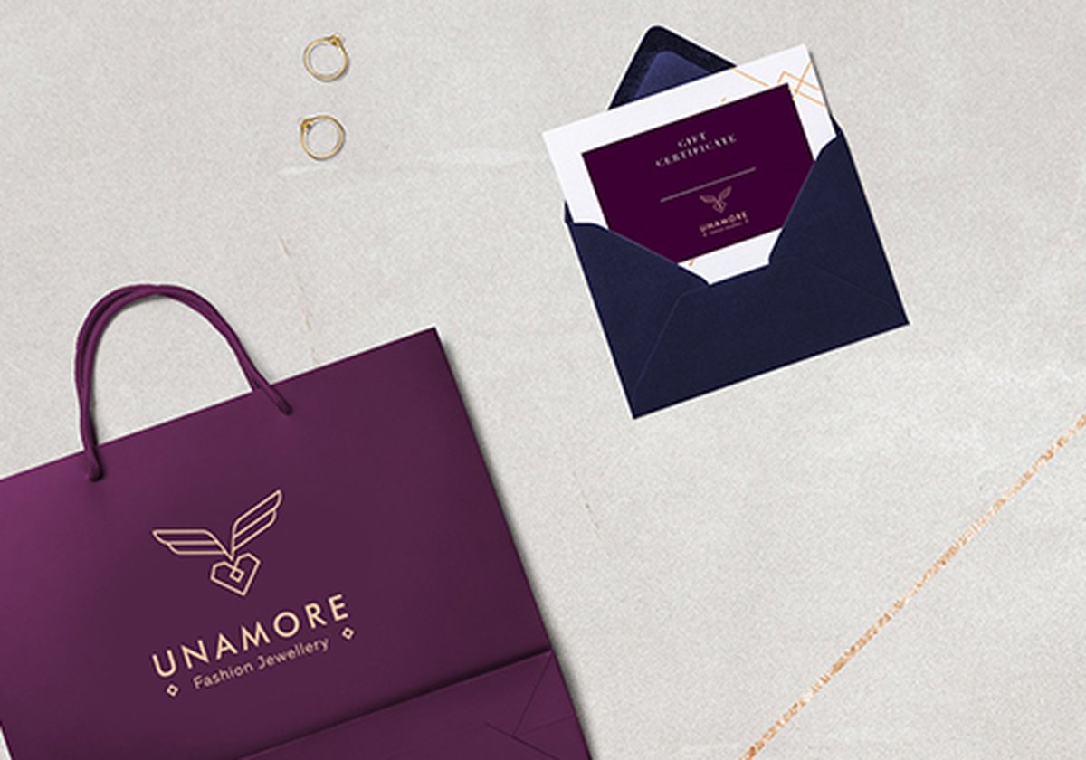 時尚珠寶首飾UNAMORE品牌設(shè)計和強化品牌“時尚”定位